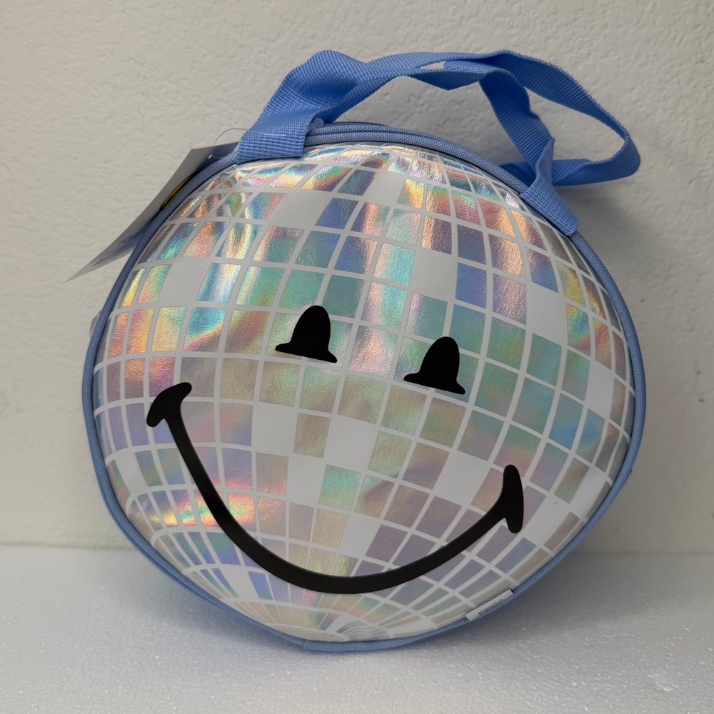 Yoobi smiley world disco ball, lunch, pal
New